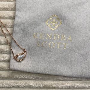Rose Gold and Opal Kendra Scott Necklace